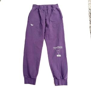 Paper plane Mens Jogger Sweatpants Small Stretch